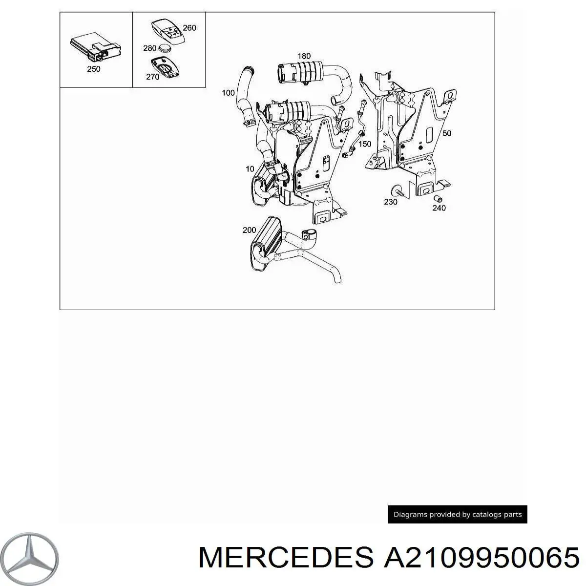 A2109950065 Mercedes