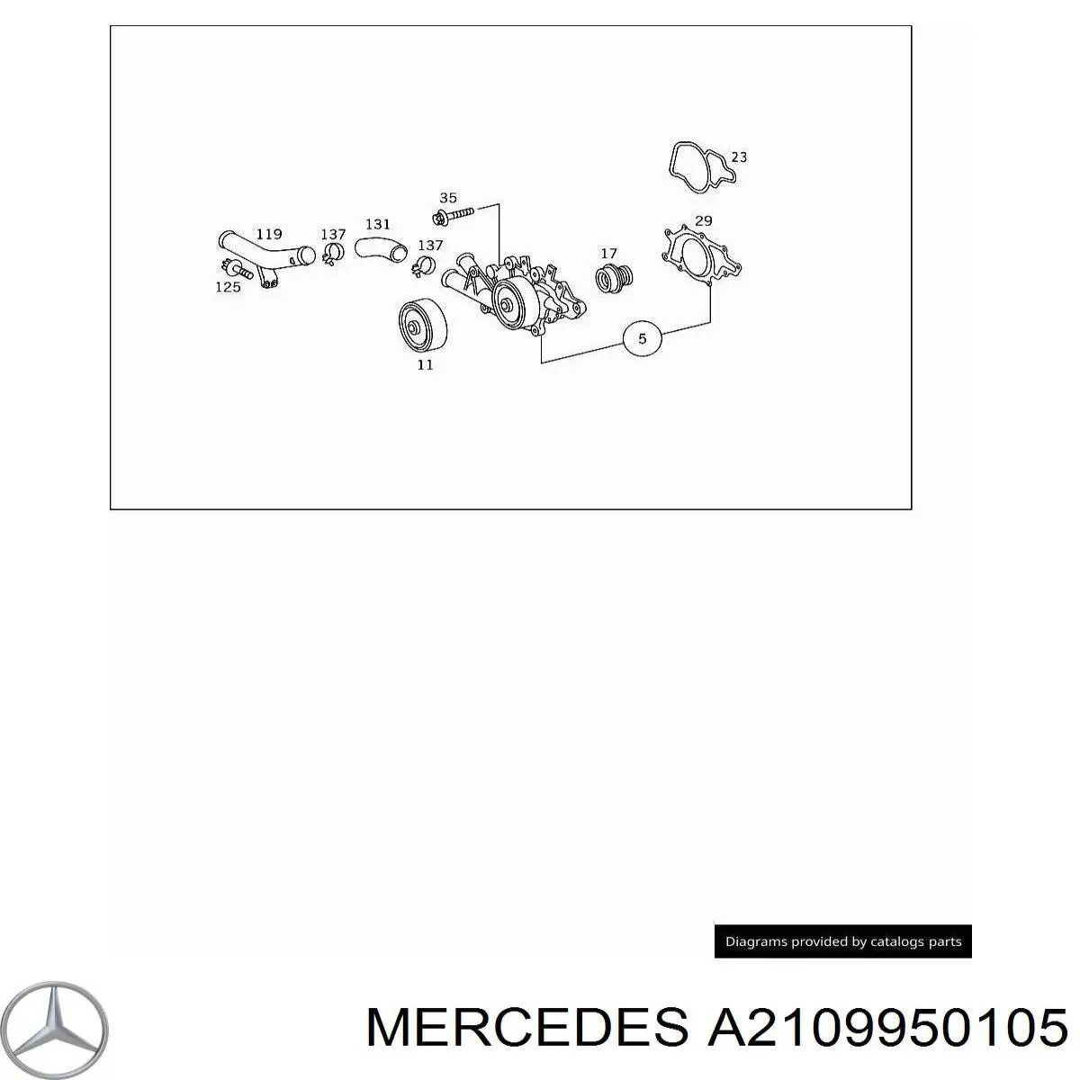 A2109950105 Mercedes