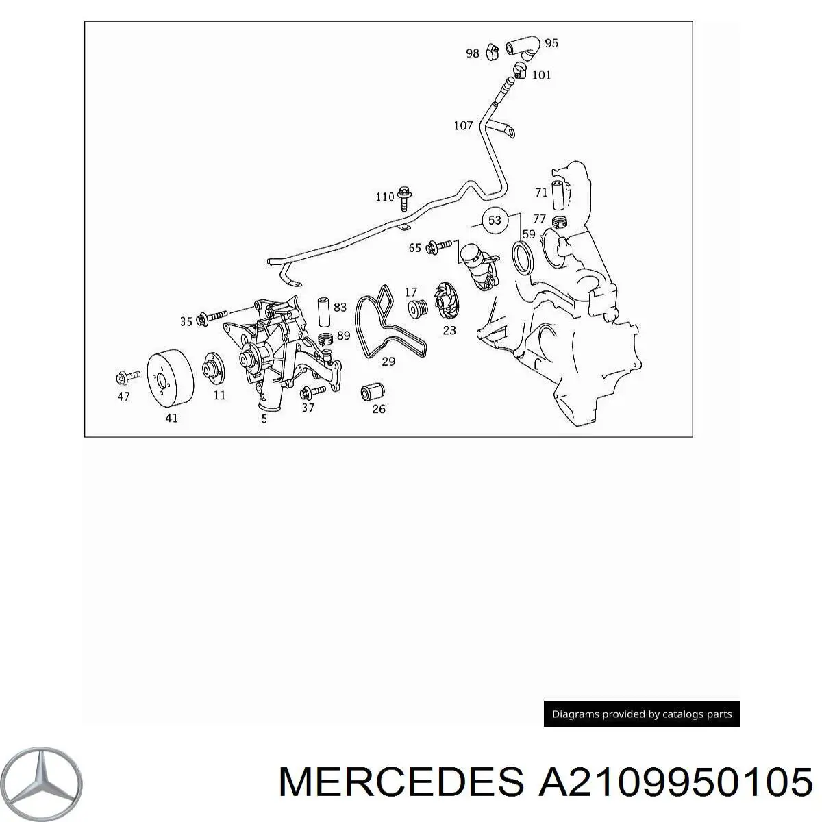 Comprar A2109950105 Mercedes 