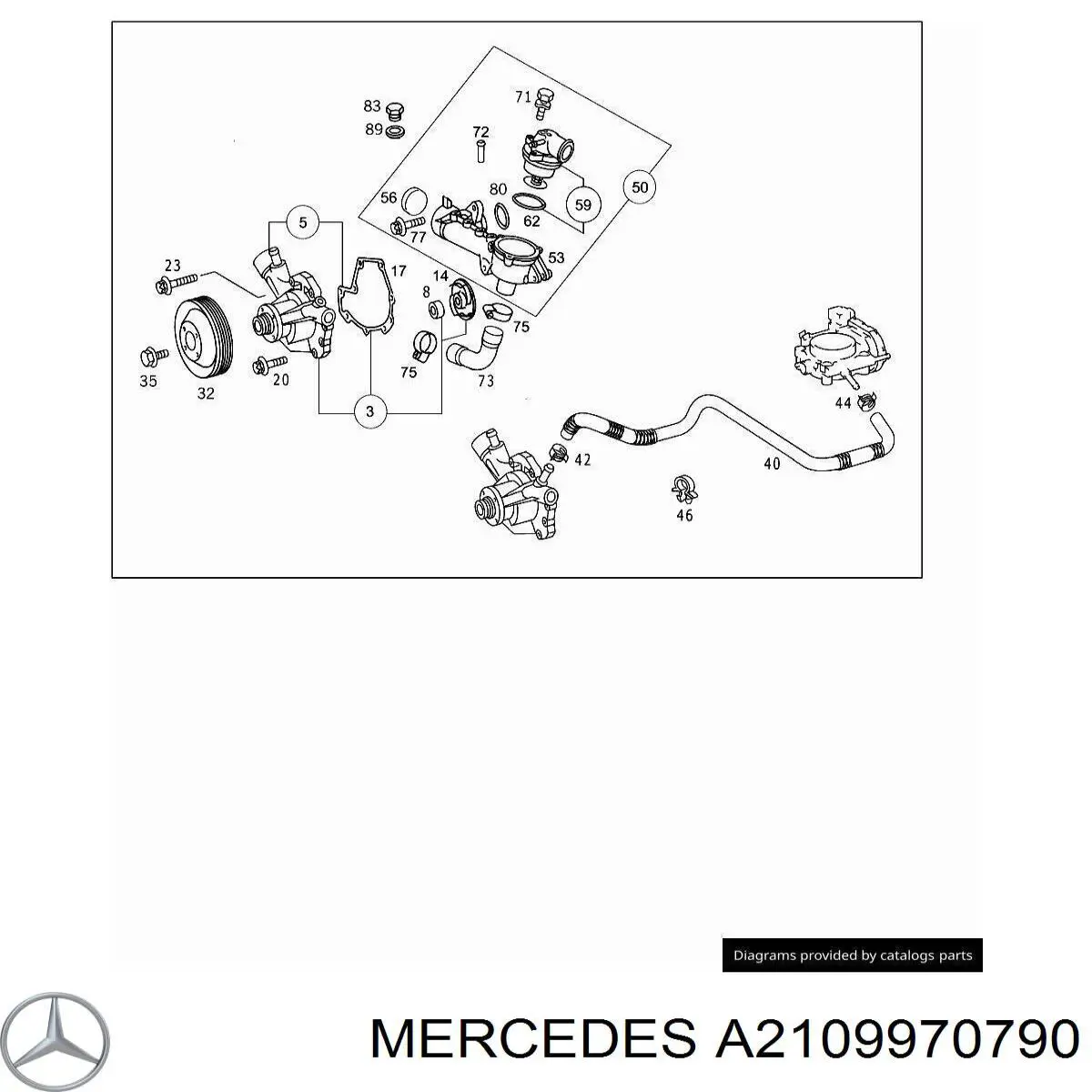 Comprar A2109970790 Mercedes 