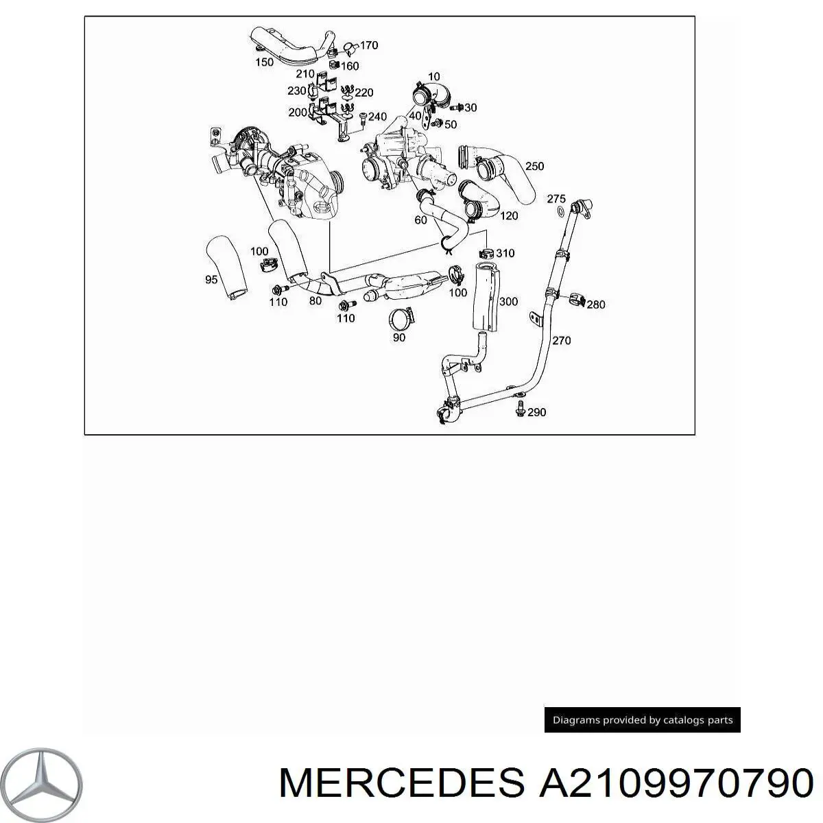  Mercedes A2109970790 precio, desde 5,51 EUR