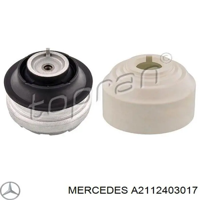 A2112403017 Mercedes soporte de motor, izquierda / derecha