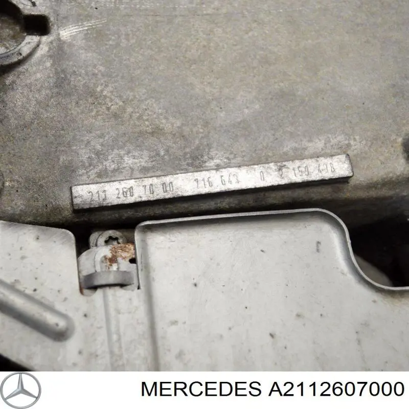 A211260700080 Mercedes caja de cambios mecánica, completa