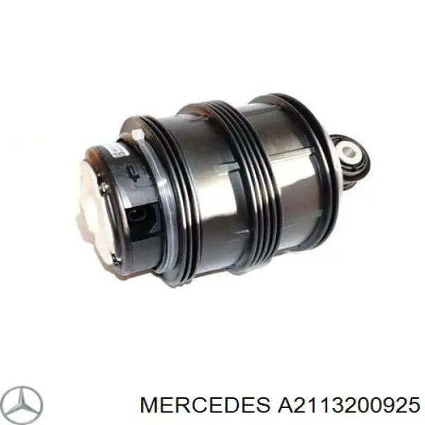 A2113200925 Mercedes muelle neumático, suspensión, eje trasero