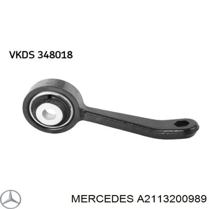 A2113200989 Mercedes barra estabilizadora delantera izquierda