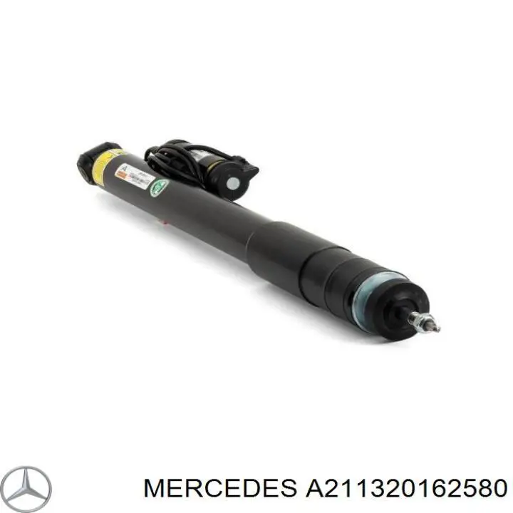 A211320162580 Mercedes muelle neumático, suspensión, eje trasero