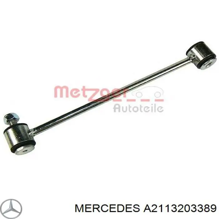 A2113203389 Mercedes soporte de barra estabilizadora trasera