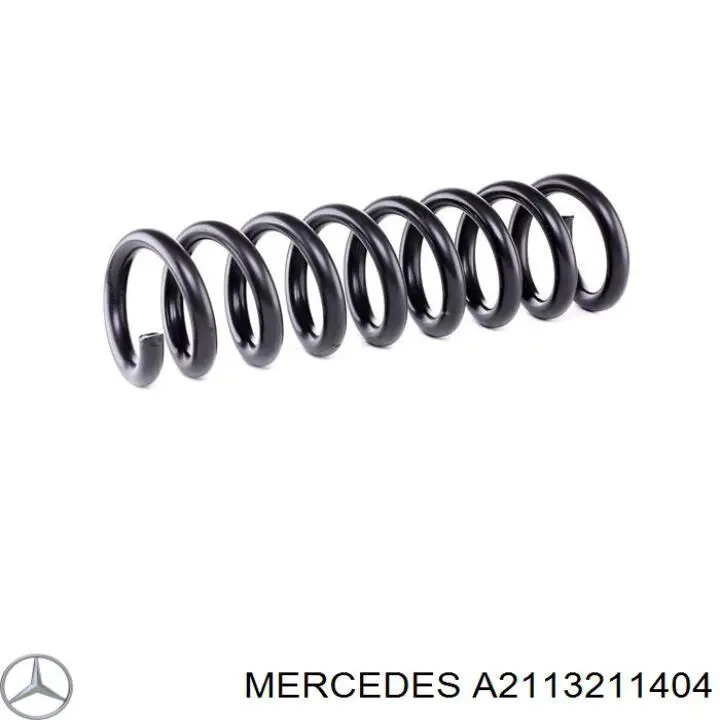 A2113211404 Mercedes muelle de suspensión eje delantero