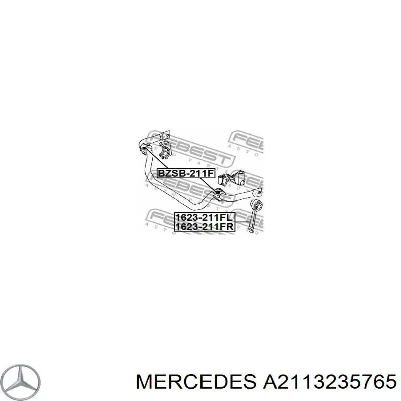 A2113235765 Mercedes estabilizador delantero