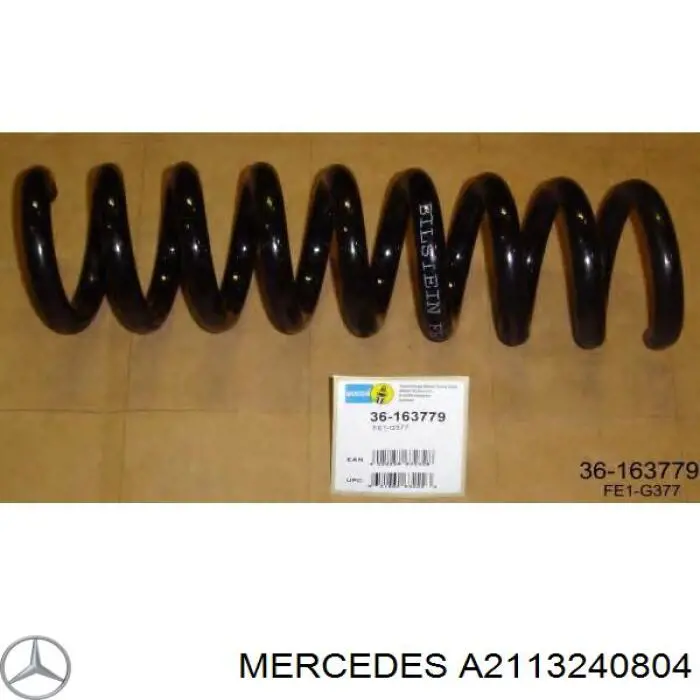 Muelle de suspensión trasero Mercedes A2113240804 precio, desde 67,04 EUR