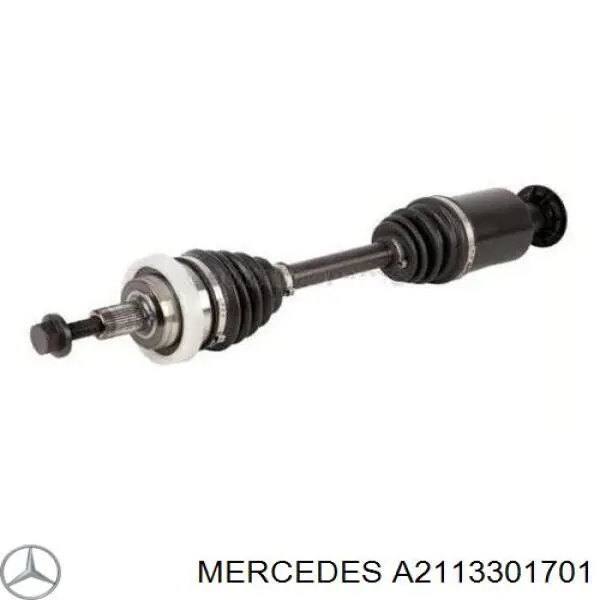 A2113301701 Mercedes árbol de transmisión delantero izquierdo