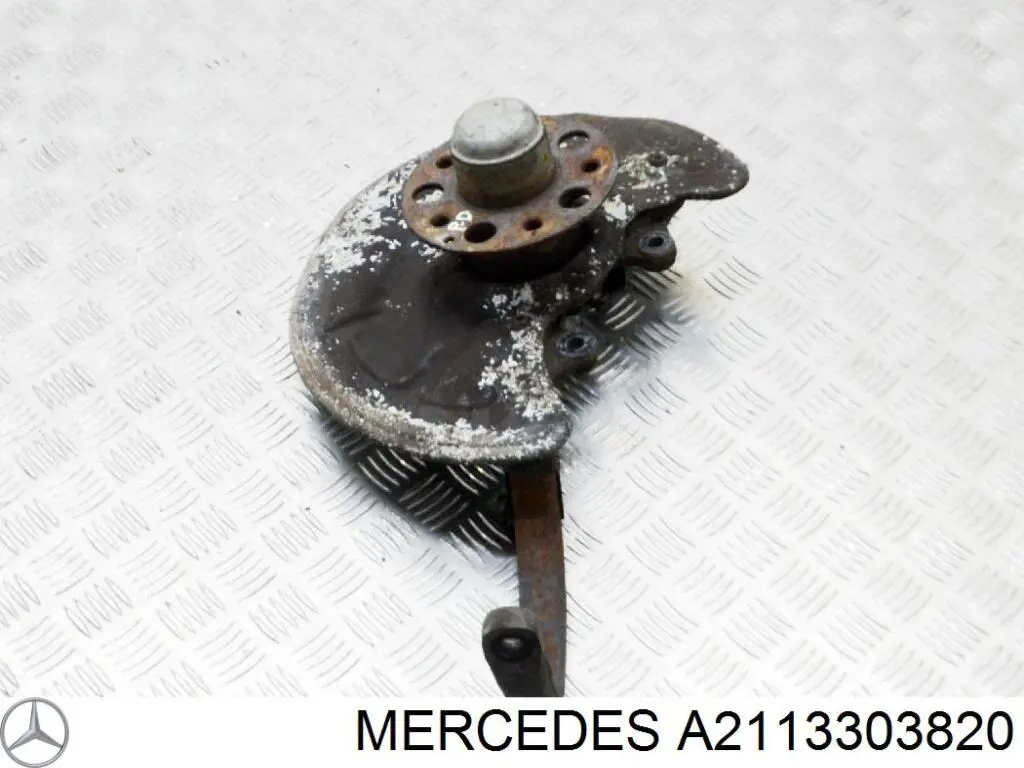 A2113303820 Mercedes muñón del eje, suspensión de rueda, delantero derecho