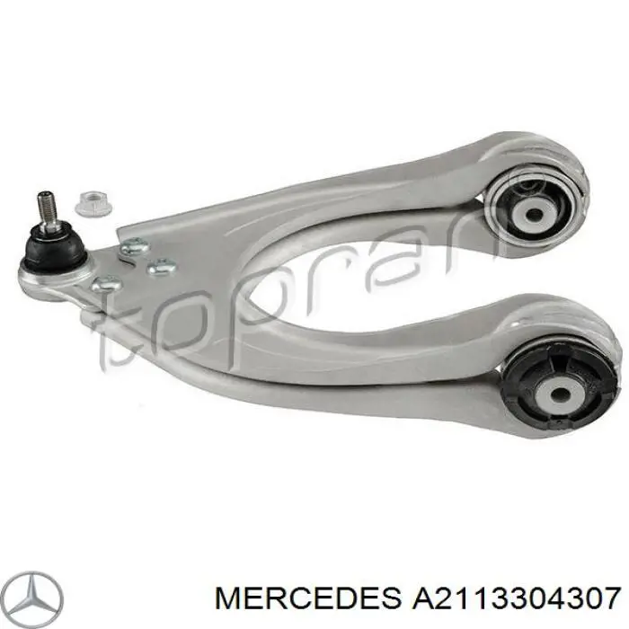 A2113304307 Mercedes barra oscilante, suspensión de ruedas delantera, superior izquierda