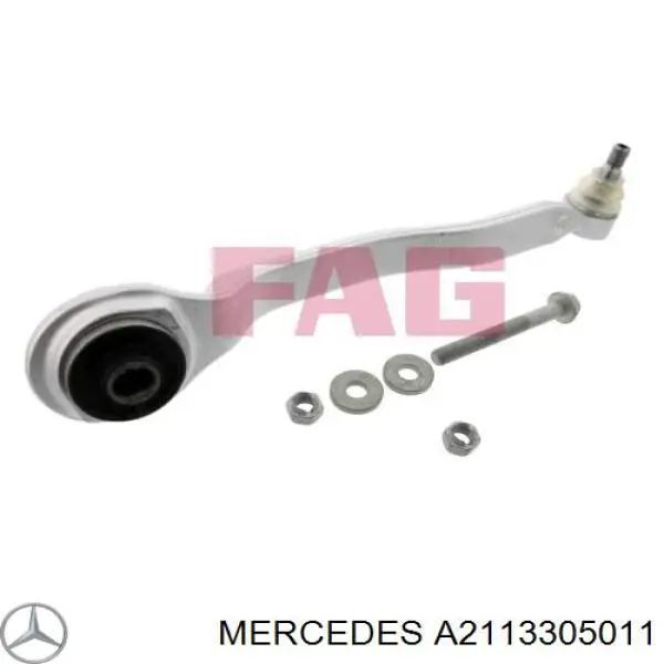 Brazo inferior derecho de la suspensión delantera Mercedes A2113305011 precio, desde 81,31 EUR