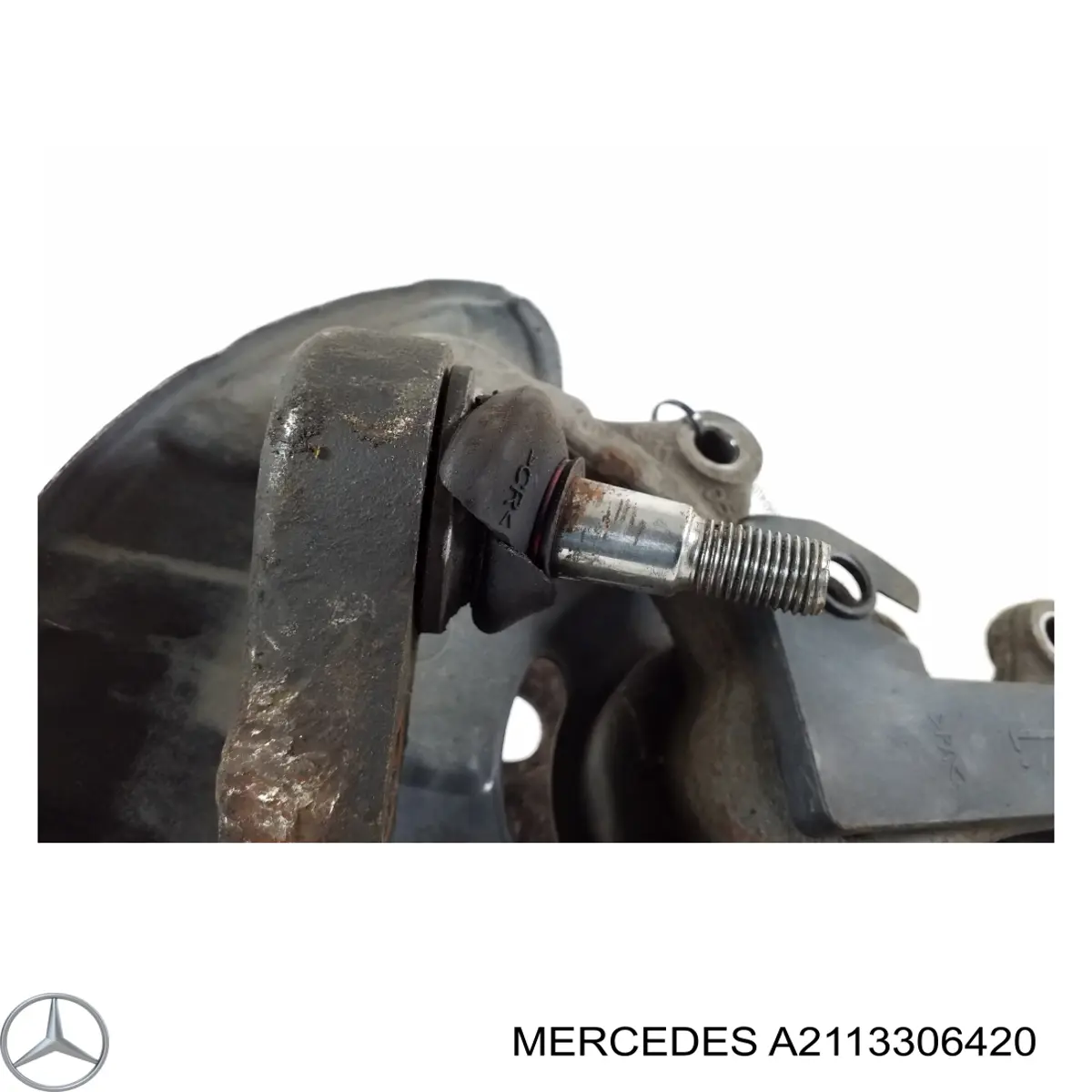Muñón del eje, suspensión de rueda, delantero izquierdo para Mercedes E (W211)