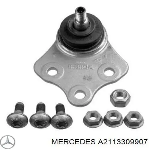 A2113309907 Mercedes rótula de suspensión superior