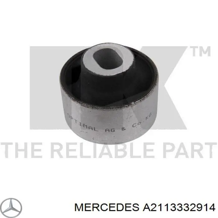 A2113332914 Mercedes silentblock de suspensión delantero inferior