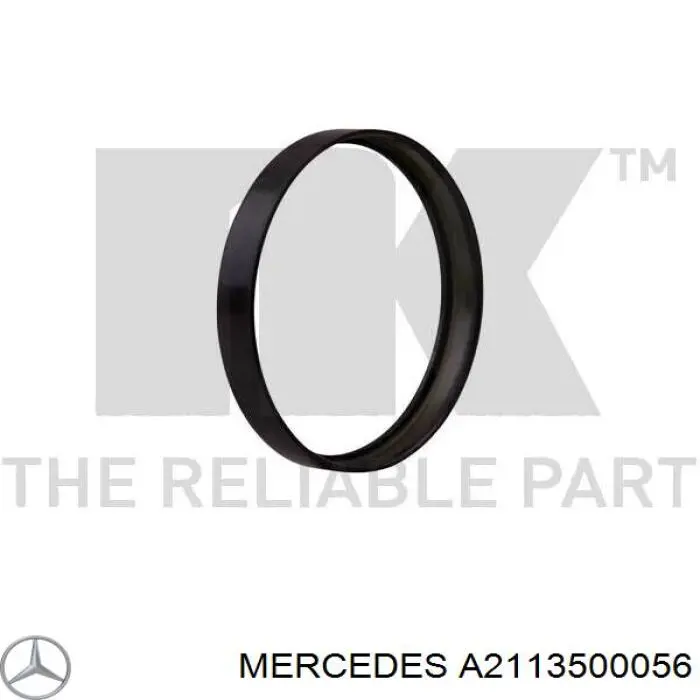 2113500056 Mercedes Semieje trasero