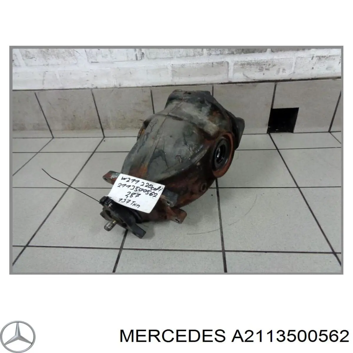 Eje trasero completo Mercedes A2113500562 precio, desde 527,08 EUR