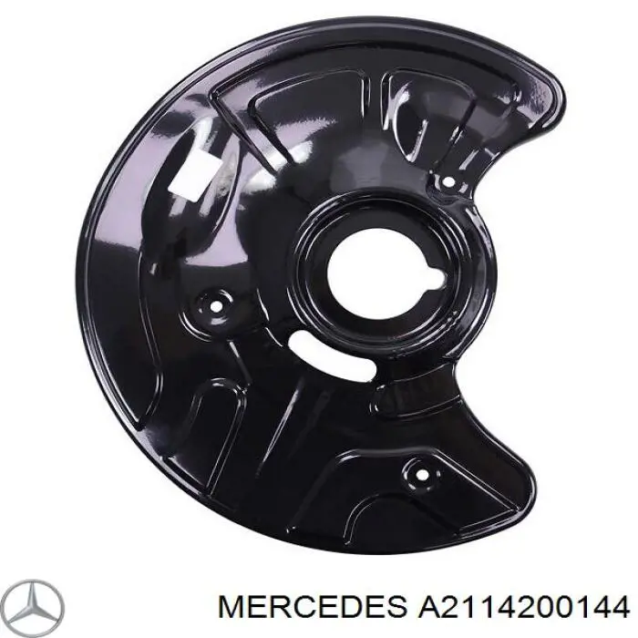 Comprar A2114200144 Mercedes Protector del disco de freno delantero izquierdo