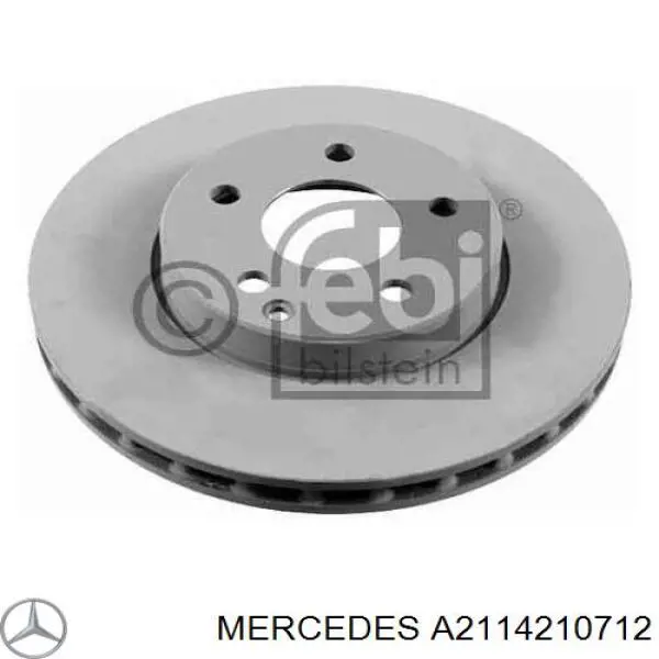 Comprar A2114210712 Mercedes Freno de disco delantero
