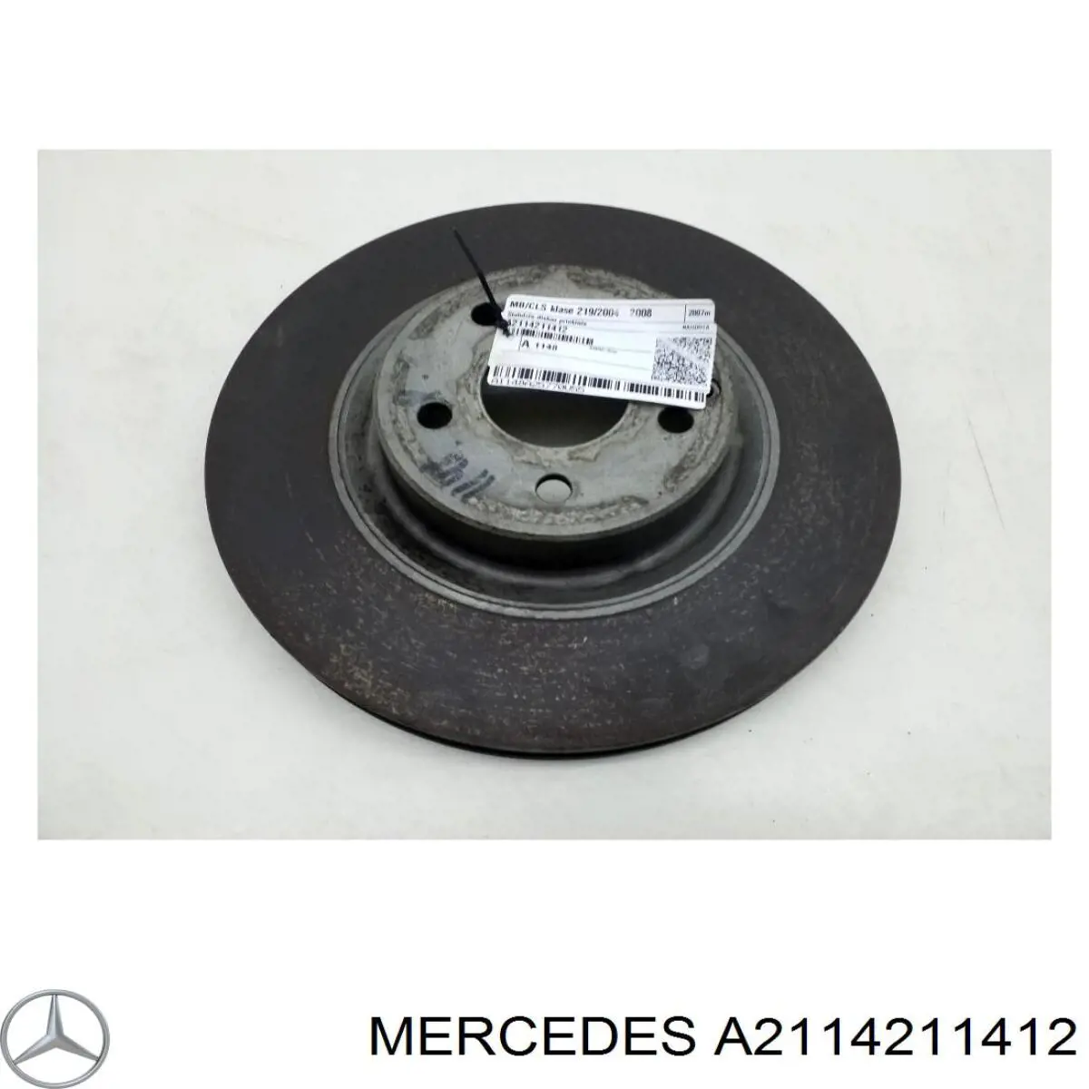 A2114211412 Mercedes disco de freno delantero