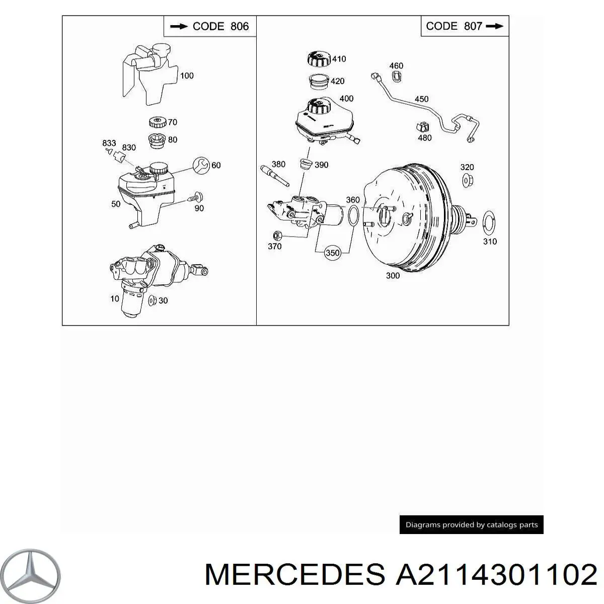 A2114301102 Mercedes