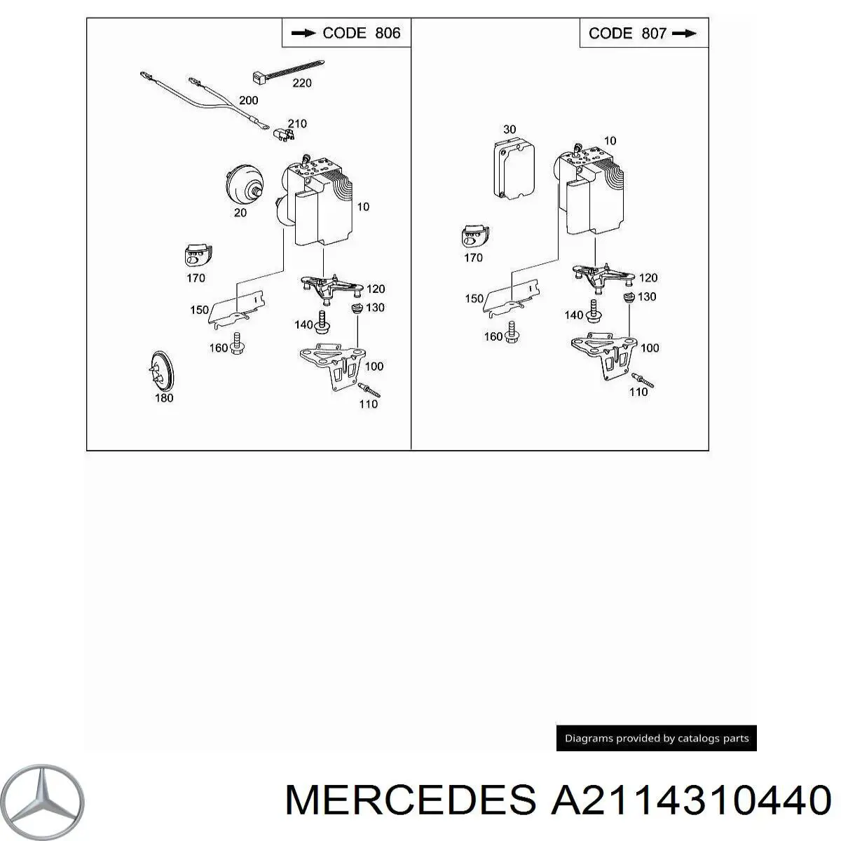 A2114310440 Mercedes 