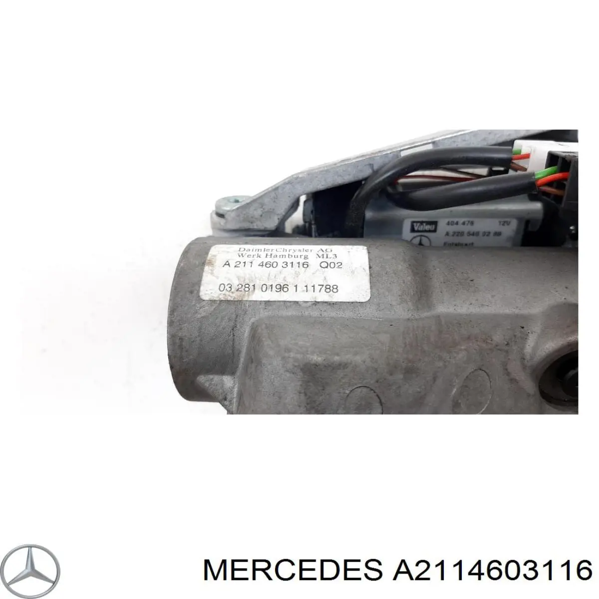 Columna dirección A2114603116 Mercedes