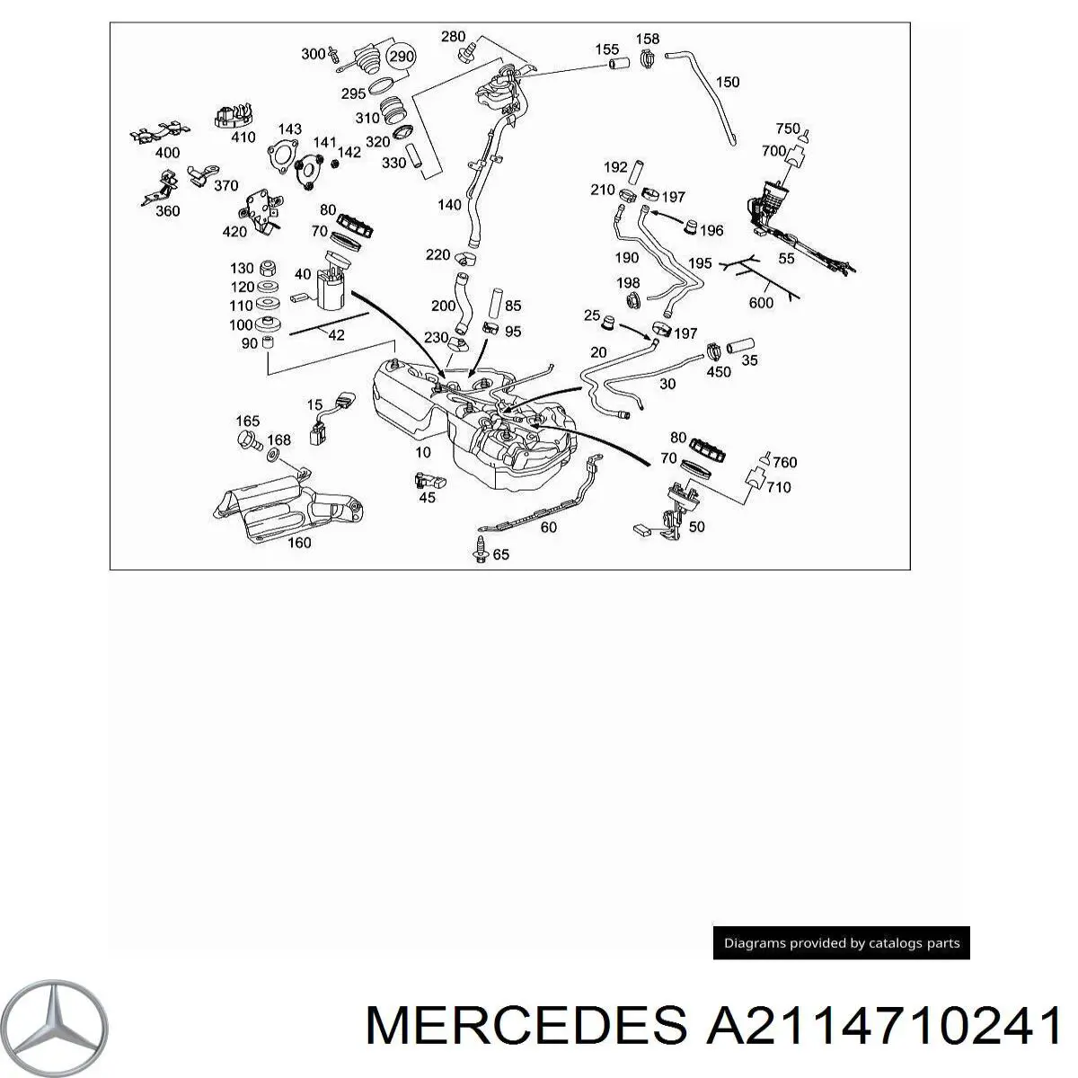  Mercedes A2114710241 precio, desde 28,27 EUR