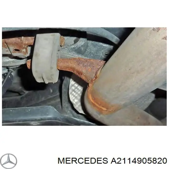 Silenciador trasero Mercedes A2114905820 precio, desde 195,68 EUR