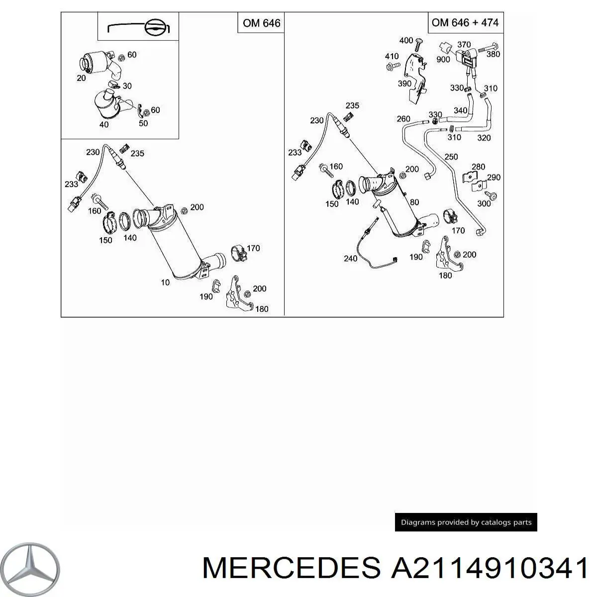 A2114910341 Mercedes