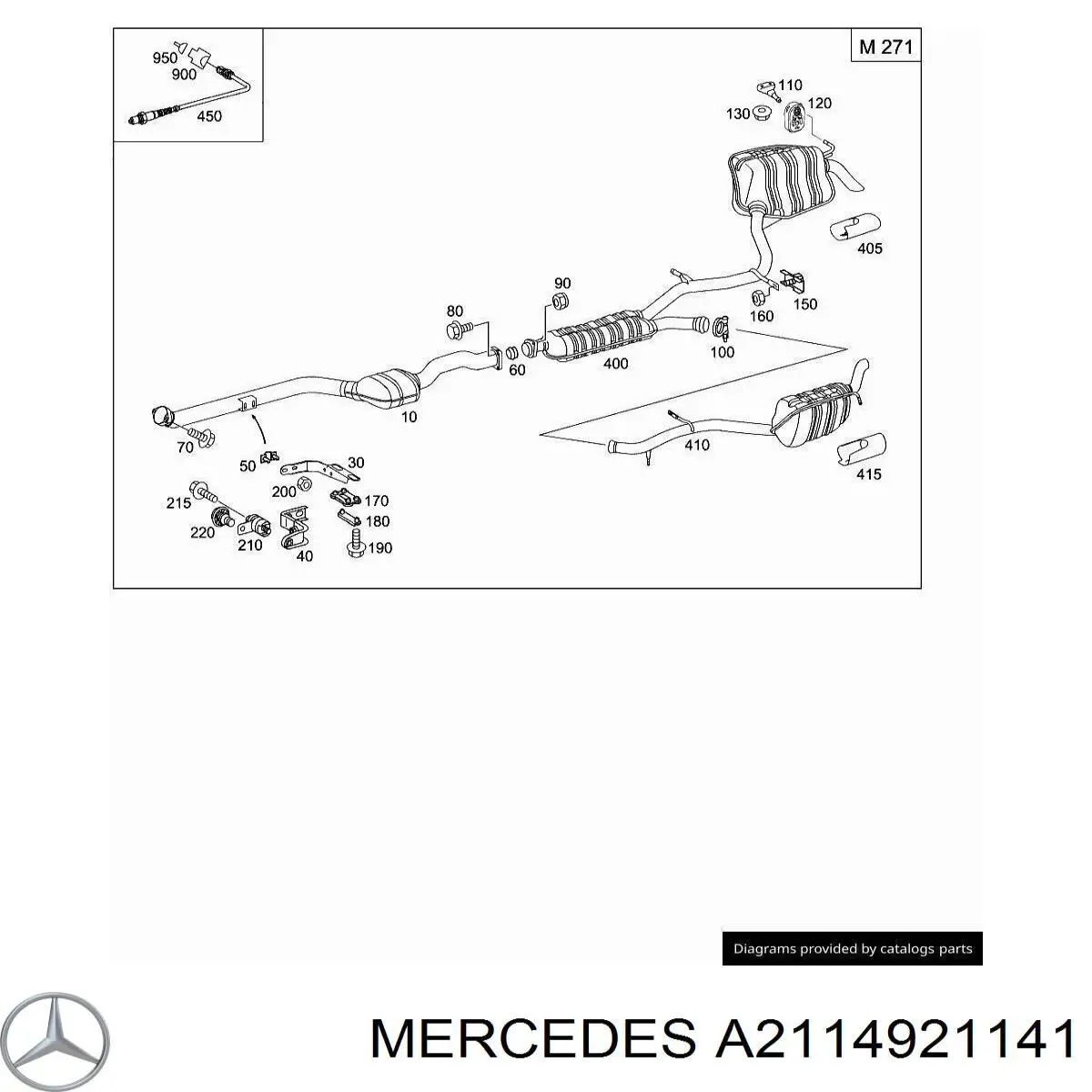  Mercedes A2114921141 precio, desde 14,96 EUR