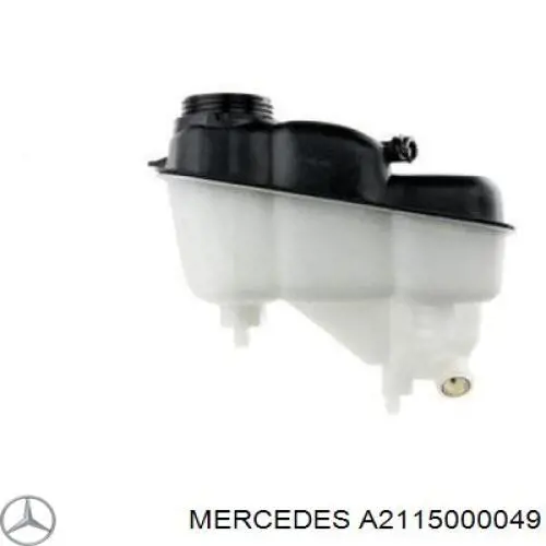 A2115000049 Mercedes vaso de expansión, refrigerante