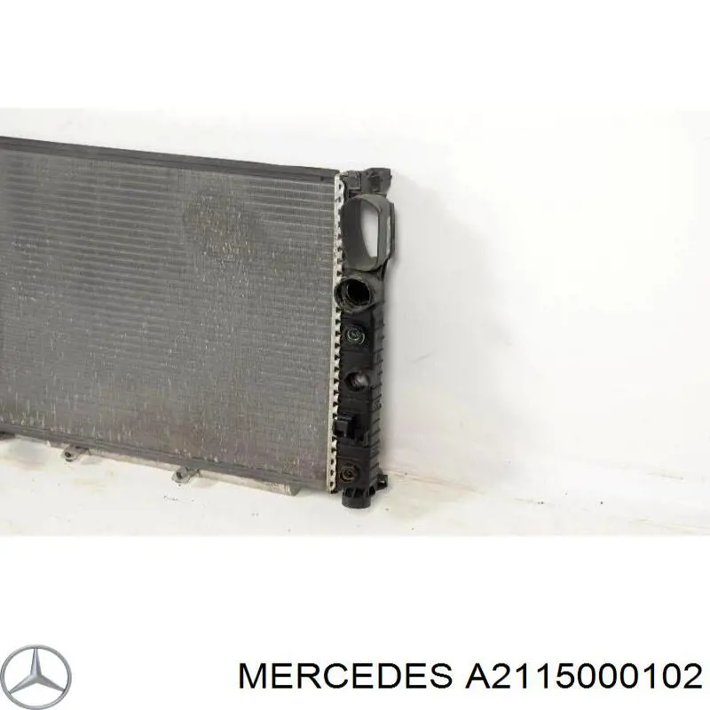 A2115000102 Mercedes radiador