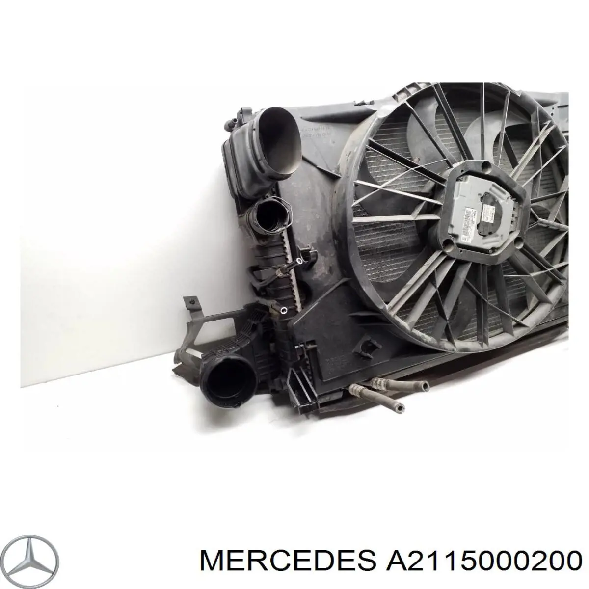 A2115000200 Mercedes Radiador de refrigeración de la transmisión