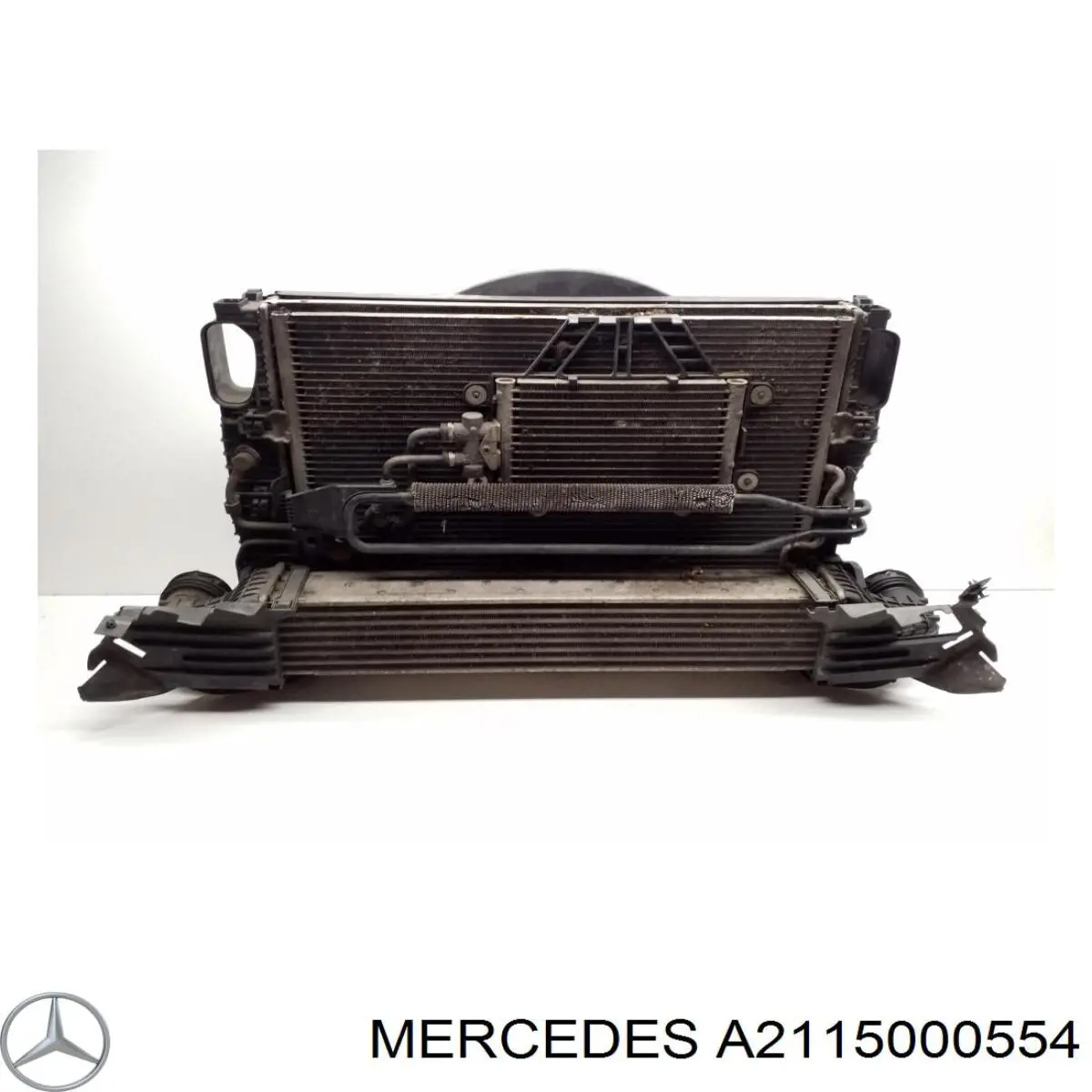 A2115000554 Mercedes condensador aire acondicionado