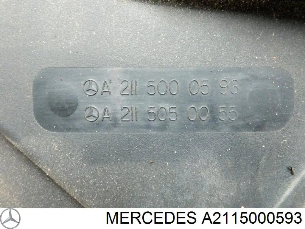 Ventilador de radiador A2115000593 Mercedes