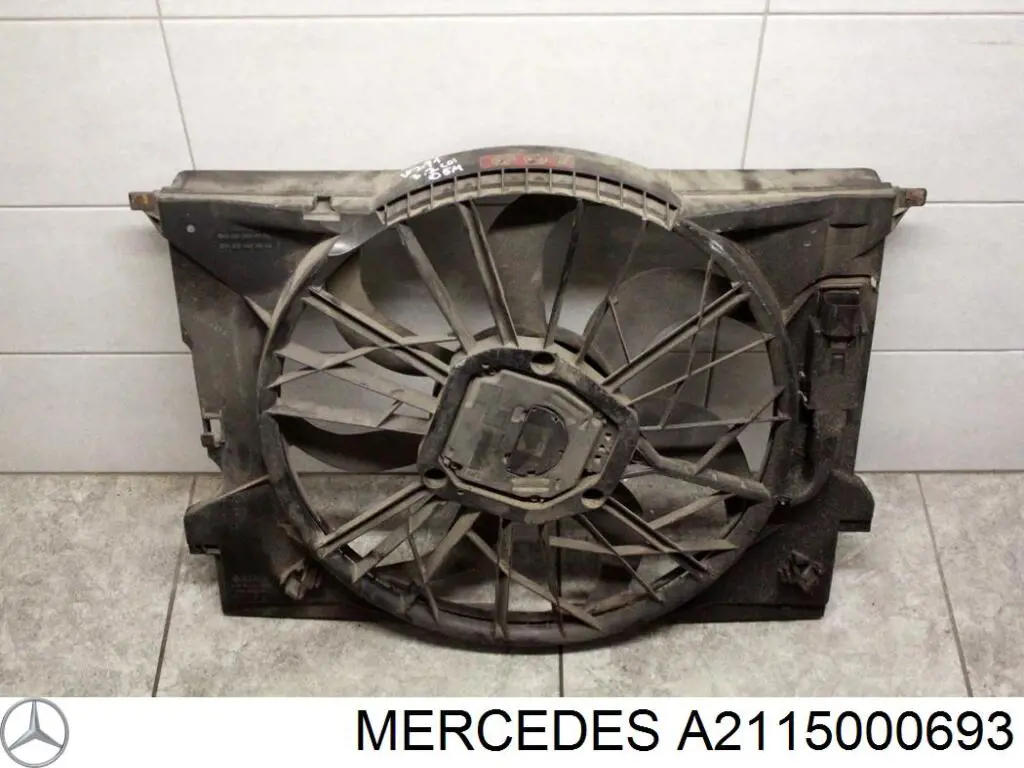 Ventilador de refrigeración completo derecho (motor y hélice) Mercedes A2115000693 precio, desde 198,92 EUR