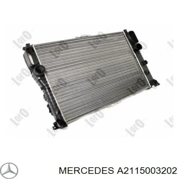 Comprar A2115003202 Mercedes Radiador de auto