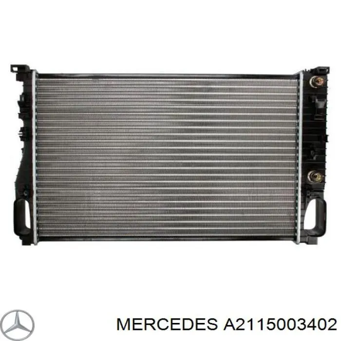 A2115003402 Mercedes radiador