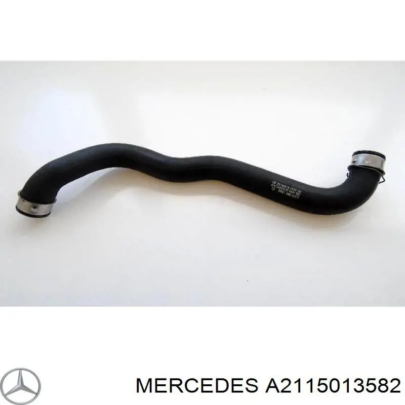 A2115013582 Mercedes tubería de radiador arriba