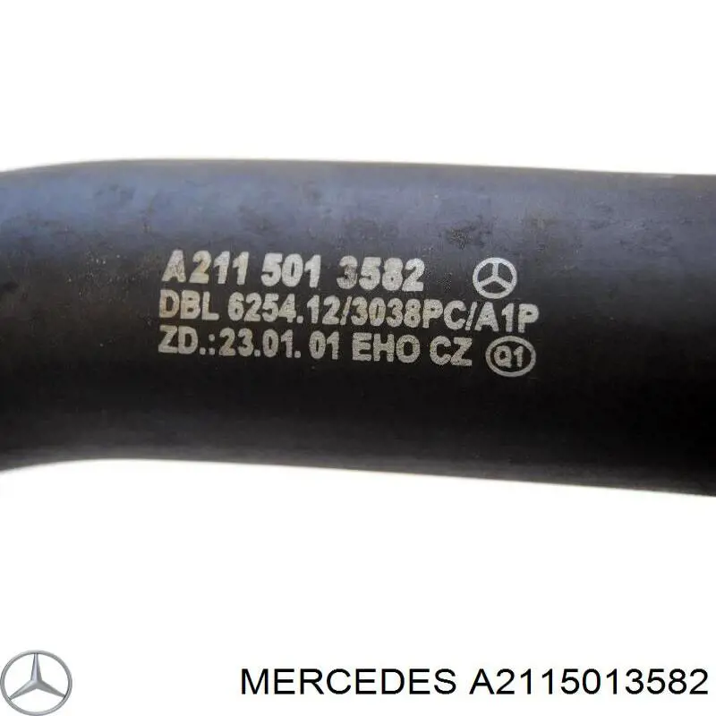 Comprar A2115013582 Mercedes Manguera superior del radiador
