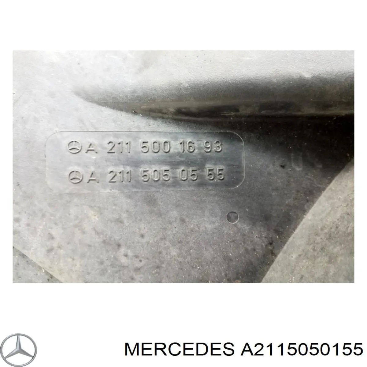 Bastidor radiador A2115050155 Mercedes