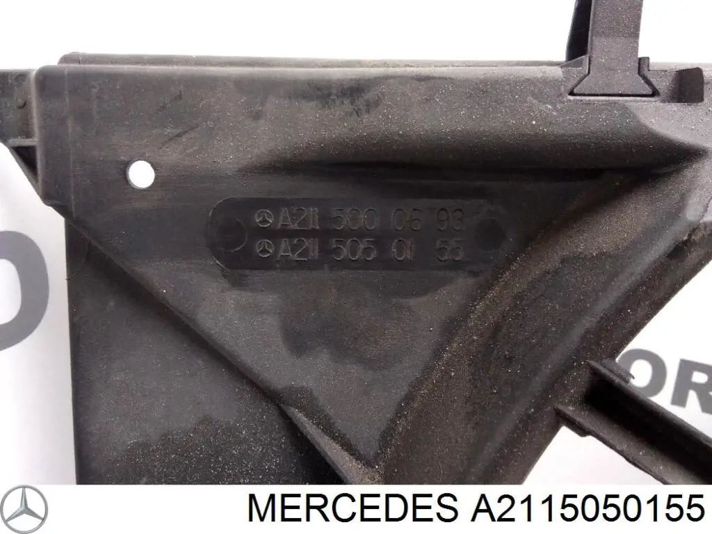 Armazón radiador para Mercedes CLS (C219)
