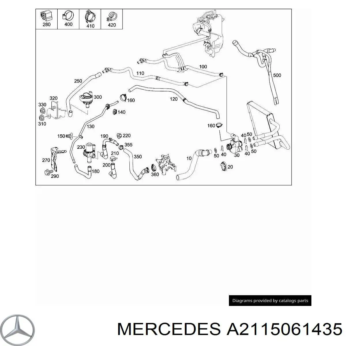 A2115061435 Mercedes