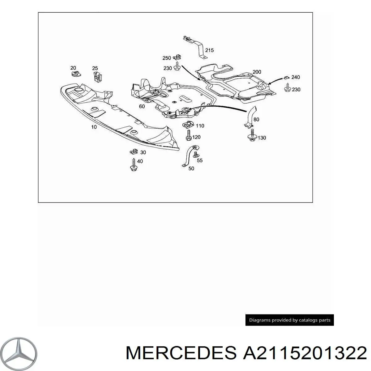 A2115201322 Mercedes