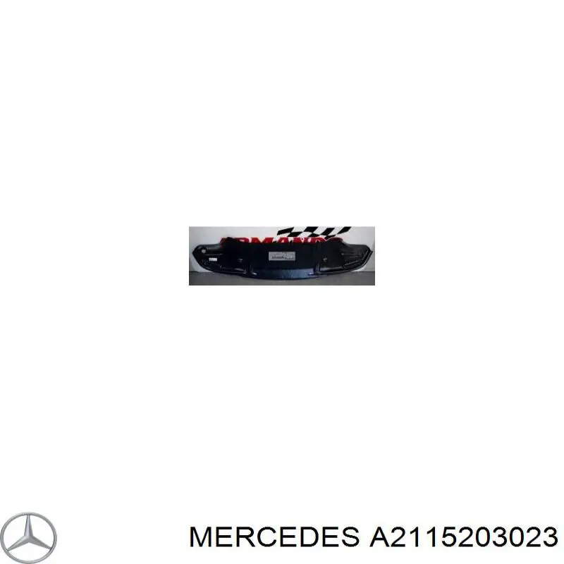 A2115203023 Mercedes protección motor delantera