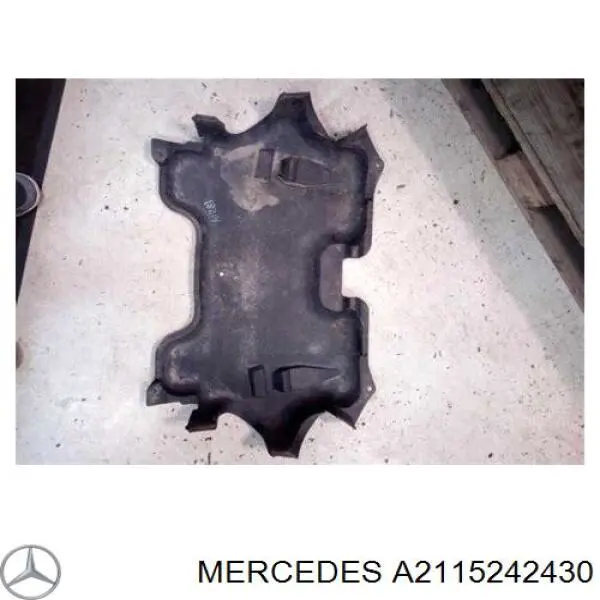 Protector antiempotramiento del motor Mercedes CLS (C219)