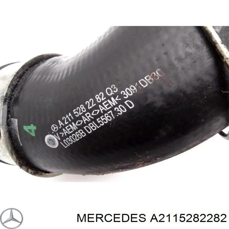 A2115282282 Mercedes Manguera del intercooler
